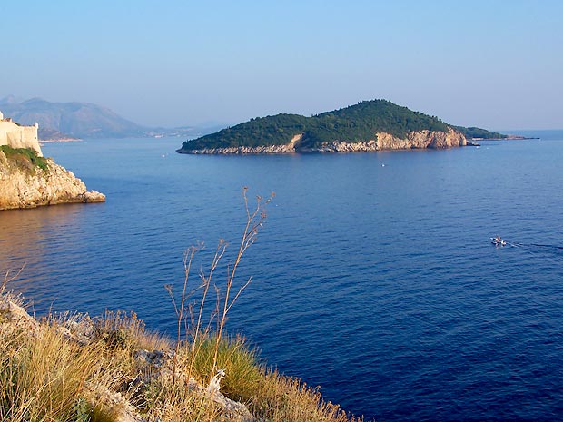 Küste bei Dubrovnik in Kroatien