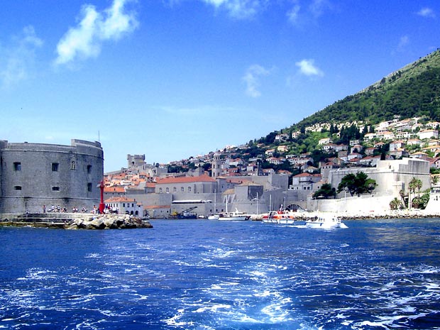 Yachthafen von Dubrovnik in Kroatien
